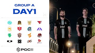 PGC 2023 Group Stage A DAY 1 [upl. by Macknair]