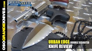 Cold Steel Urban Edge 43XLSS Push Dagger Review  OsoGrandeKnives [upl. by Latrina]