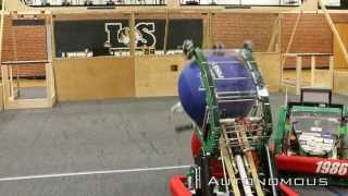 1986  Team Titanium 2014 Robot Reveal Aerial Assist [upl. by Zarger]