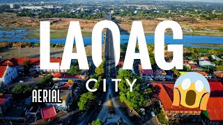 LAOAG CITY  AERIAL VIEW  ILOCOS NORTE [upl. by Goth]