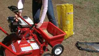 Operating the Classen Turf Seeder [upl. by Woodson]