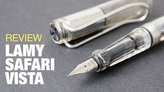 Artist Review Lamy Safari Vista Fountain Pen [upl. by Latoniah512]