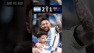 Argentina vs Australia  World Cup 2022  ARG 2  1 AUS football highlights [upl. by Nyrek101]