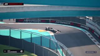 F1 Manager 2023 Alpine Karriere 26 Miami FP1 [upl. by Aleel]