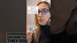 How hormone issues impact your MOOD‼️hormones healthtips mood thyroid [upl. by Fahey409]