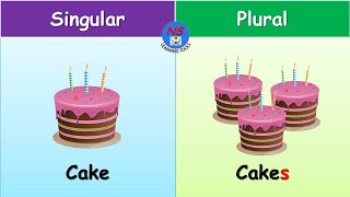 Singular amp Plural nouns list Singular amp Plural nouns for kids English Grammar 40 SingularPlural [upl. by Darrey706]