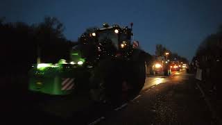 A414 Chelmsford  Christmas Tractor Run 2023  Fox and Goose [upl. by Norahs839]