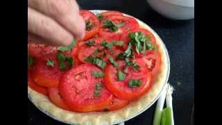 Tomato Pie Recipe  Savory Tomato Recipes [upl. by Nuarb347]