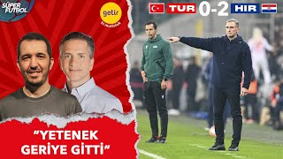 Türkiye 02 Hırvatistan Maç Sonu  2024 Avrupa Futbol Şampiyonası Elemeleri 2 Maç [upl. by Eilime507]