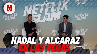 Nadal y Alcaraz en Las Vegas I MARCA [upl. by Eisej]