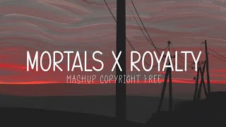 Mortals x Royalty Mashup  Gaming Video Background Audio [upl. by Ayahc]