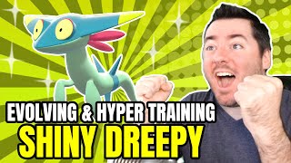 Evolving Shiny Dreepy amp Hyper Training Dragapult [upl. by Namilus]