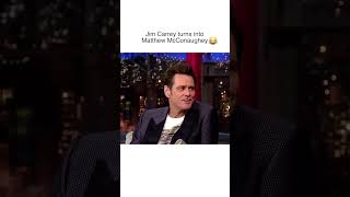 Jim Carrey’s SpotOn Matthew McConaughey Impression 😂 shorts [upl. by Ailiec]