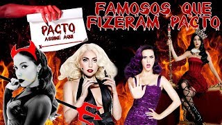 FAMOSOS QUE FIZERAM PACTO POR FAMA [upl. by Ihn]