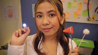 ASMR Cranial Nerve Exam Layered Sounds  ASMR Indonesia [upl. by Dodds]