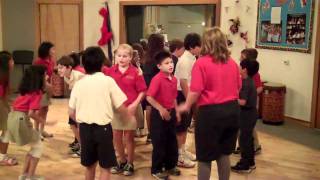 3rd Grade Music  Singing Game Tideo Fairmont Anaheim Hills Campus [upl. by Eittocs]