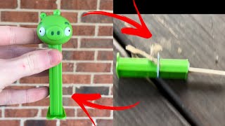 How to turn a pez dispenser into a gun [upl. by Rustie]