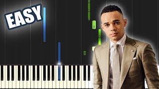 Known  Tauren Wells  EASY PIANO TUTORIAL  SHEET MUSIC by Betacustic [upl. by Meredeth93]