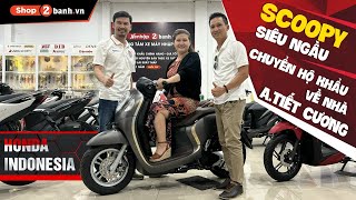 Honda Scoopy 2022 siêu ngầu chuyển hộ khẩu về nhà anh Tiết Cương [upl. by Kampmeier]