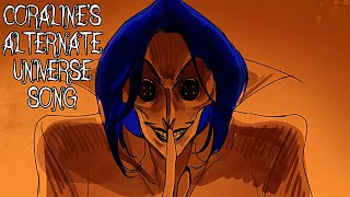 CORALINE’S ALTERNATE UNIVERSE SONG  Animatic  Other Father SongDreaming 【By MilkyyMelodies】 [upl. by Anais]