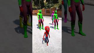 SPIDERMAN SAVED ELEPHANT FROM HIS SPIDEYCAR shortsfeed gta gta5 [upl. by Nyvets]