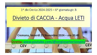 Caccia vs Nonnoroby  22112024 [upl. by Nnylrac887]