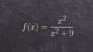 Finding the asymptotes and intercepts of a rational function [upl. by Turley165]