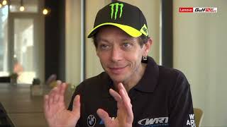 Valentino Rossi previews the Lenovo Gulf 12 Hours [upl. by Boatwright]