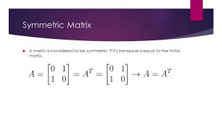 Orthogonal and Orthonormal vectors and Matrices Diagonal Matrix Symmetric Matrix Unit Vector [upl. by Aven67]