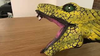 Snake with spinosaurus roar [upl. by Fricke]