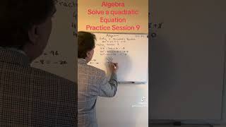 Quadratic Equation Problem algebra [upl. by Harbour259]