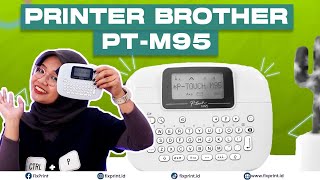 Review amp Unboxing Printer Kalkulator  Brother Ptouch PTM95 Handy Label Printer [upl. by Vanden556]