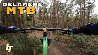 DELAMERE FOREST MTB  JUMPS DOWNHILL AND SECRET TRAILS [upl. by Ethelred770]