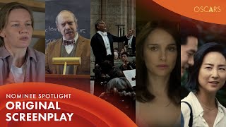 96th Oscars Best Original Screenplay  Nominee Spotlight [upl. by Adnomar]