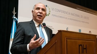 Lorenzetti encabezó el acto de apertura de la VI Conferencia Nacional de Jueces [upl. by Eliseo]