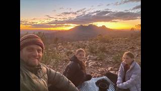 Larapinta Trail  Video of 14 Days in 8 Mins [upl. by Mikel50]