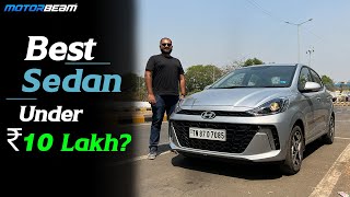 2023 Hyundai Aura Review  Better Than Dzire amp Tigor  MotorBeam [upl. by Grantham258]