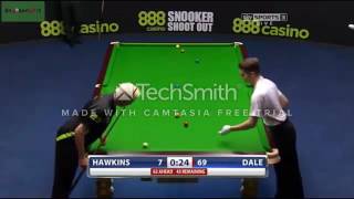 snooker best shots  LUCKIEST SHOTS  UNBELIEVABLE Frame Of Snooker [upl. by Eluj]