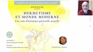 Hermétisme et Monde moderne une voie dinitiation spirituelle actuelle [upl. by Bega]