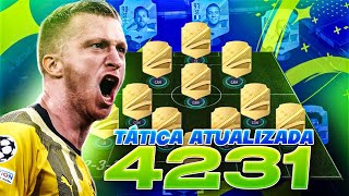 FC 24  MELHOR FORMAÇÃO 4231 META INSANA E ATUALIZADA ULTIMATE TEAM [upl. by Iene488]