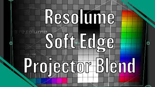 Soft Edge Projection Blend basics  Resolume [upl. by Hyacintha705]