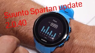 Suunto Software Update 2040 [upl. by Ahsenra]