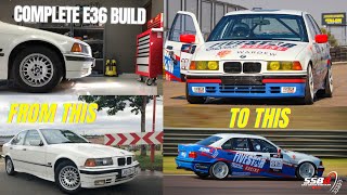 E36 Complete Track Car Build in 45 Min [upl. by Eliezer]