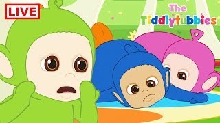 Teletubbies LIVE ★ NEW Tiddlytubbies 2D Series ★ Episodes 19 Tiddlytubbies Party ★ Videos For Kids [upl. by Weslee]