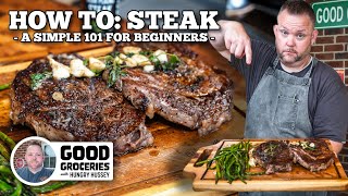 A Simple Steak Recipe for Beginners  Blackstone Griddles [upl. by Nika]