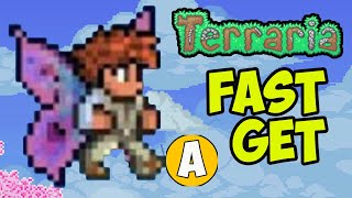 Terraria how to get Butterfly Wings EASY  Terraria how to get Wings EASY [upl. by Lejna]