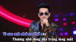 Karaoke Remix LK Nhớ Người Yêu  Đan Phương [upl. by Nilyahs]