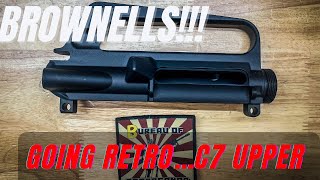 Brownells Retro C7 Receiver retro c7 carryhandle [upl. by Karisa]