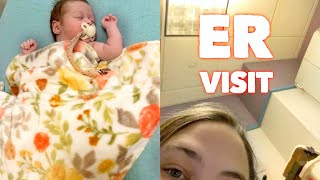 ER VISIT FOR ONE OF THE TWINS  Family 5 Vlogs [upl. by Lleunamme]