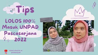 LangkahLangkah dan Tips LOLOS SMUP UNPAD S2 Part 1 [upl. by Adnola]